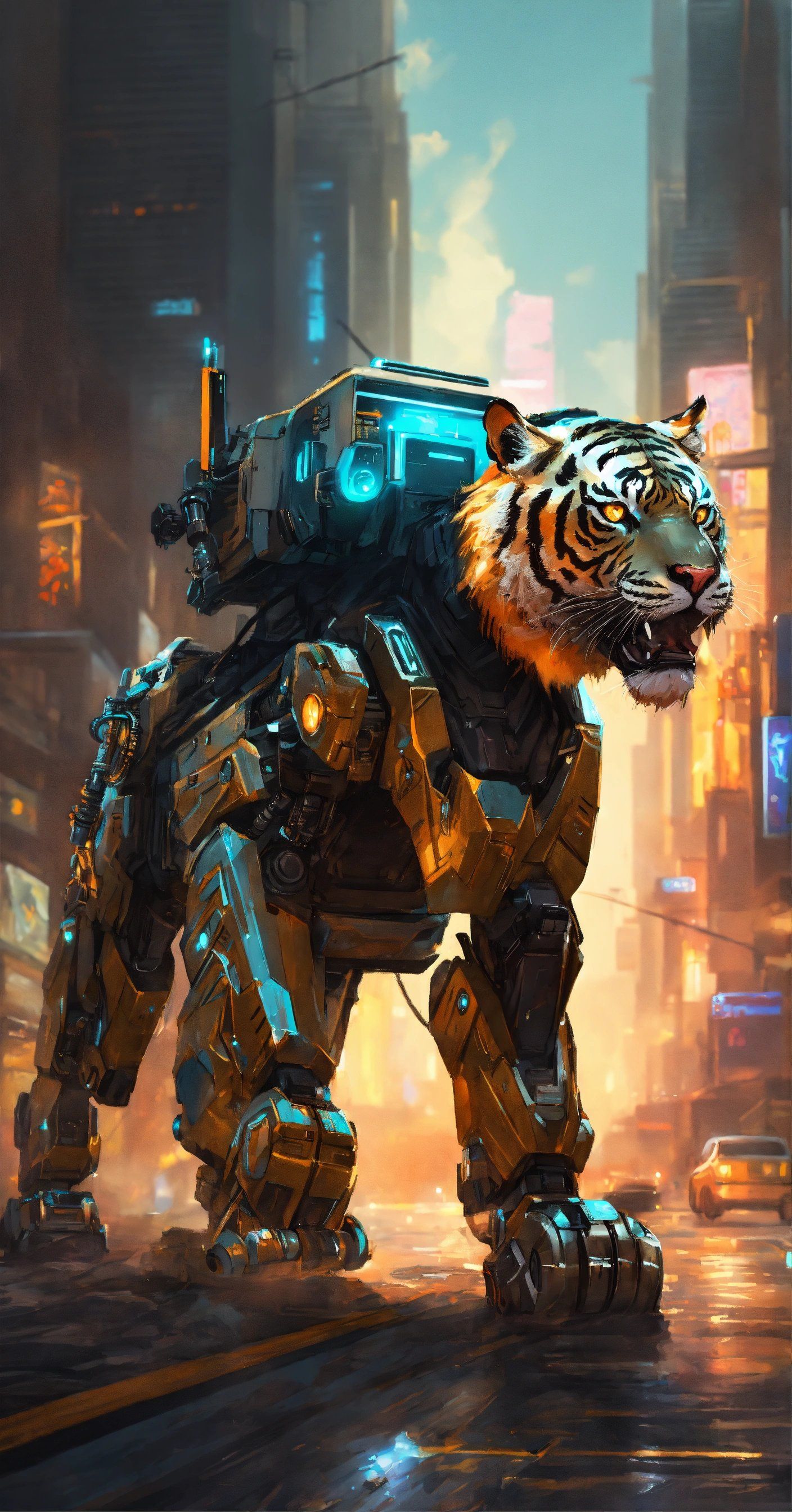 Robot Tigers of Steel
