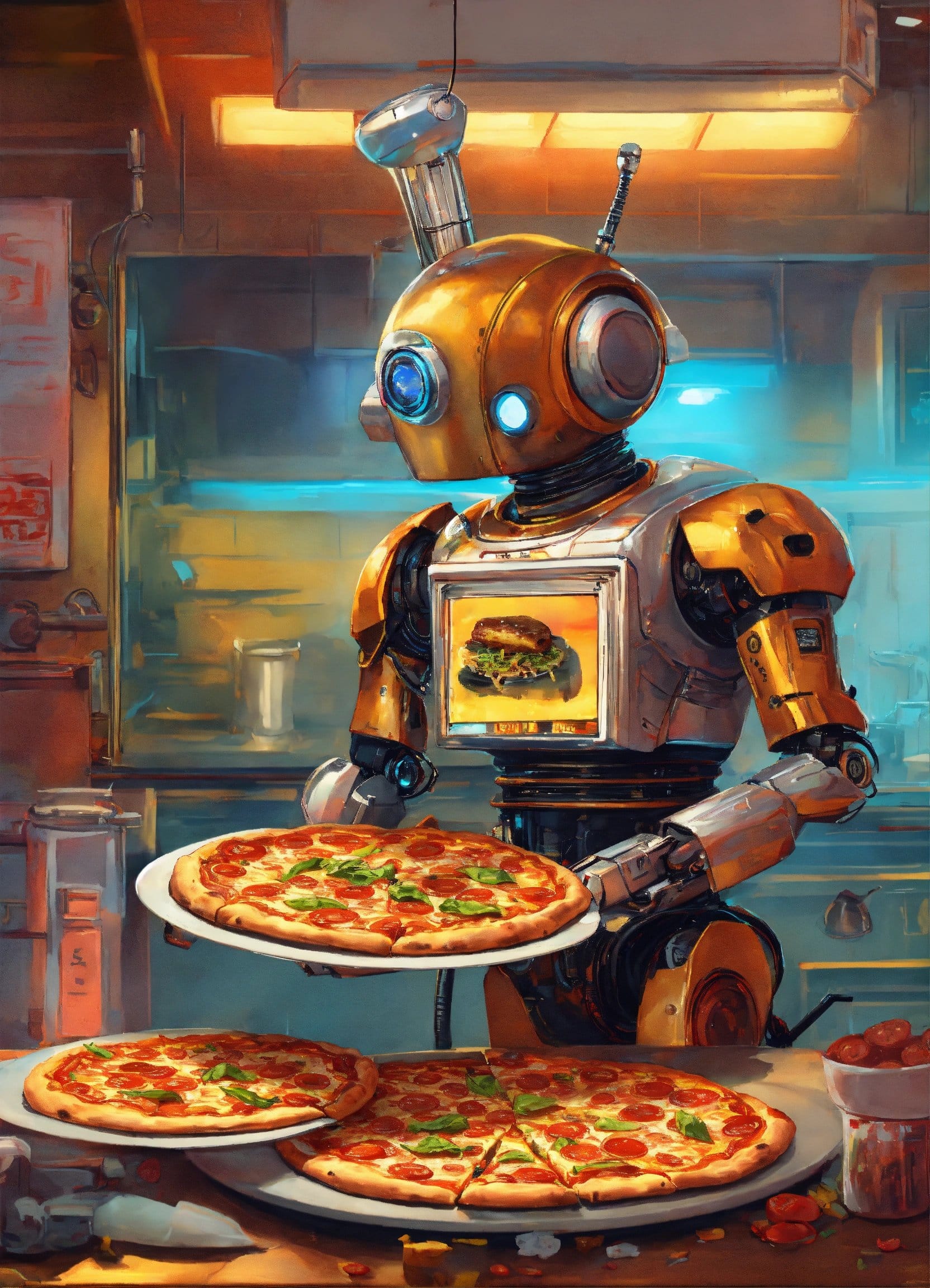 How to start a food business using Robot Waiters and AI Robot Cooks?
