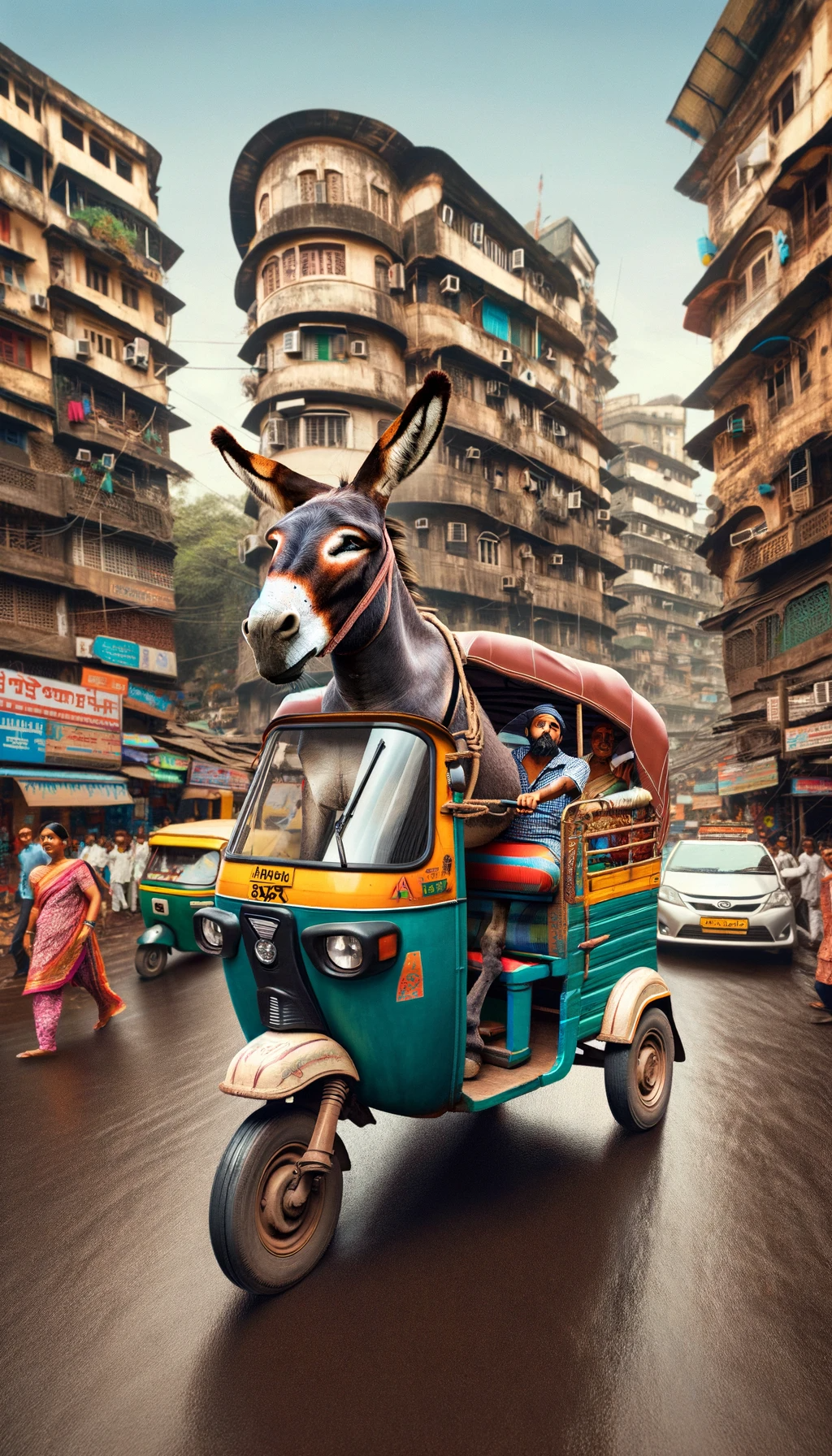 The Donkey Driver of Mumbai