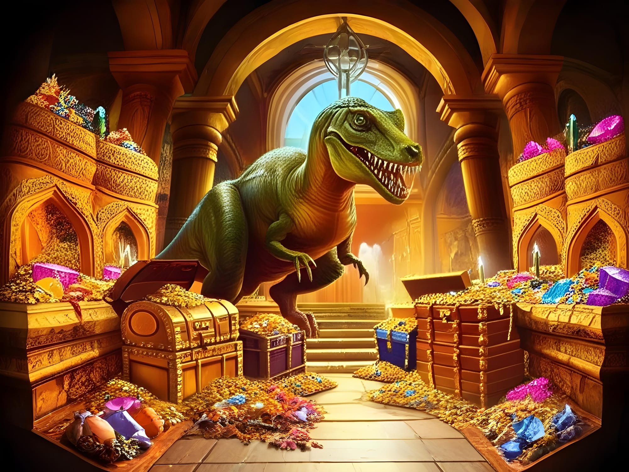 The Man and His Dinosaur