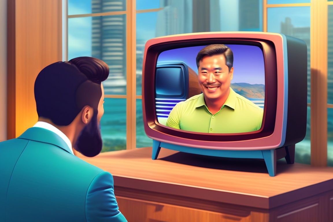 2030's: Live Interaction with TV Guests from Your Living Room