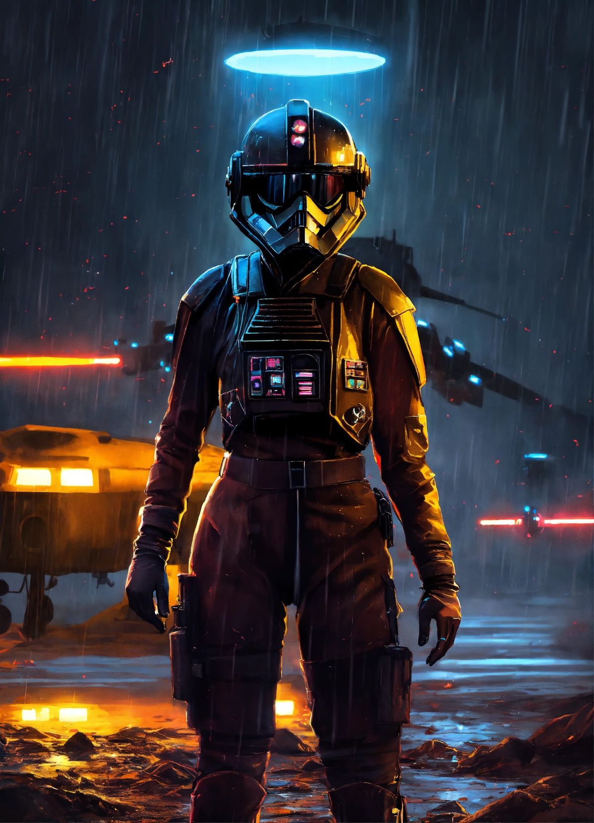 Rusty in the Rain: A Horror Tale