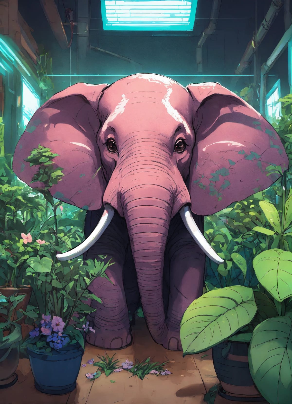 The Man and His Elephant