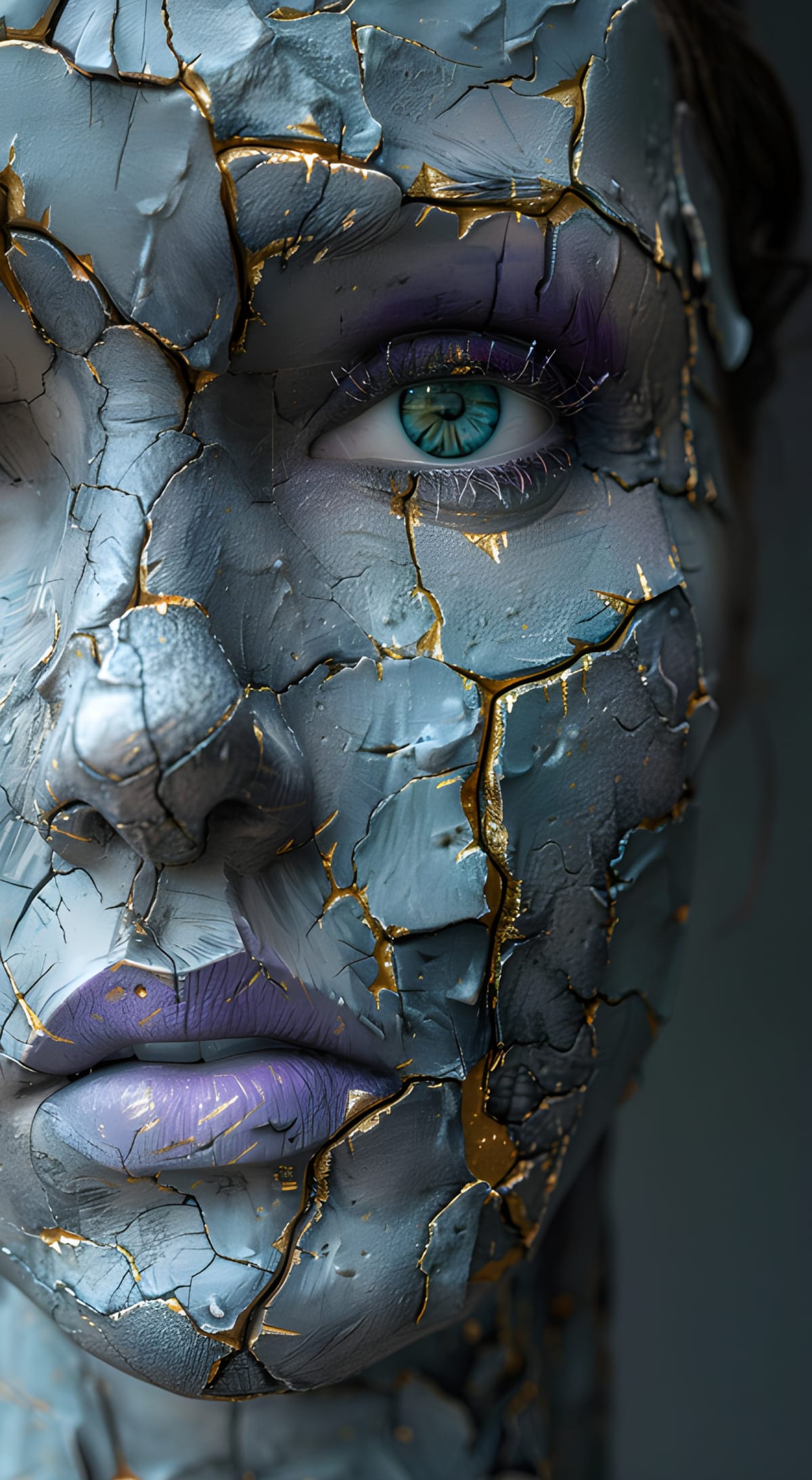 Purple Cracks