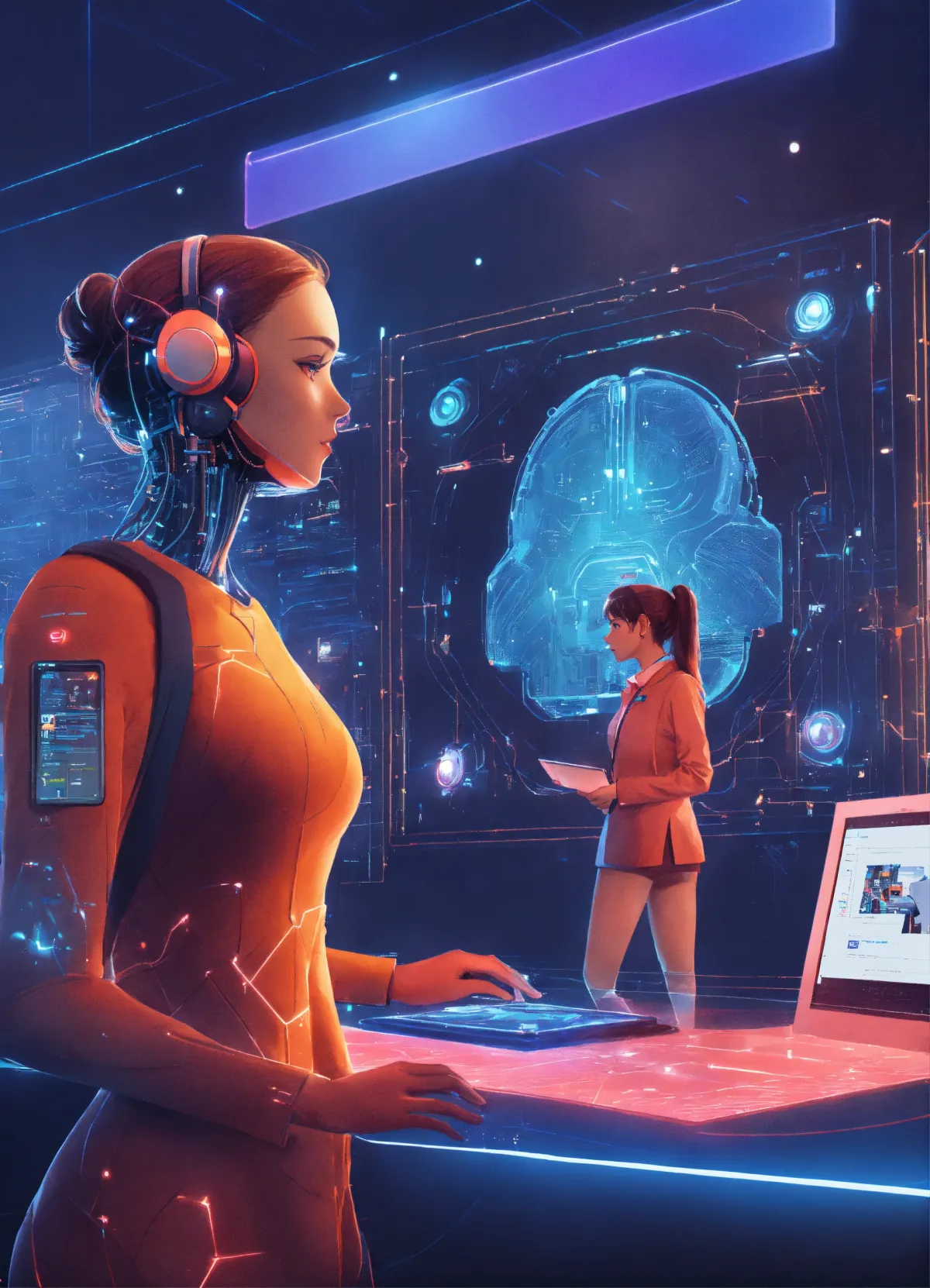 AI-driven lead nurturing and scoring in digital marketing