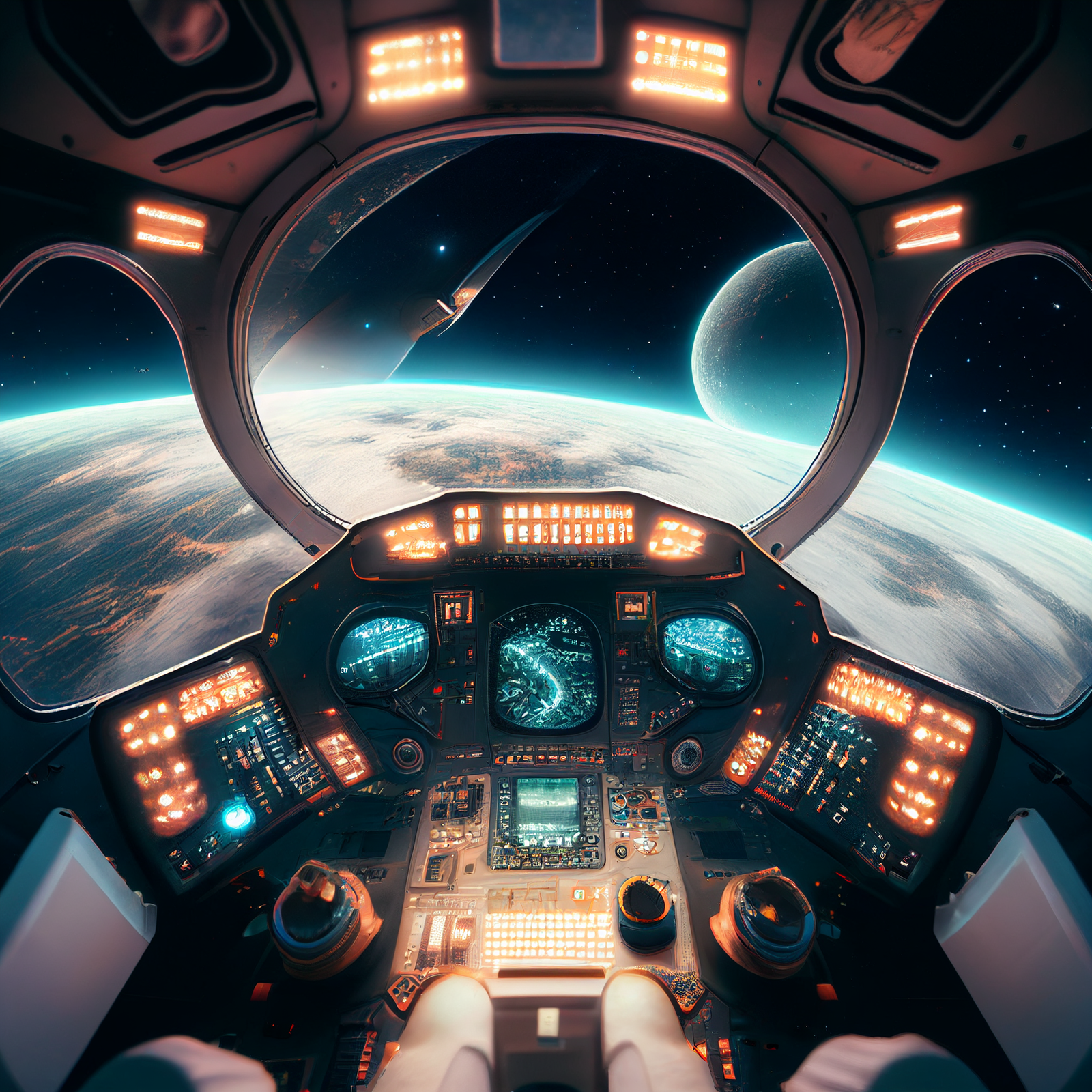 Your Honeymoon in 2500 AD: A Whimsical Journey in a Flying Starship