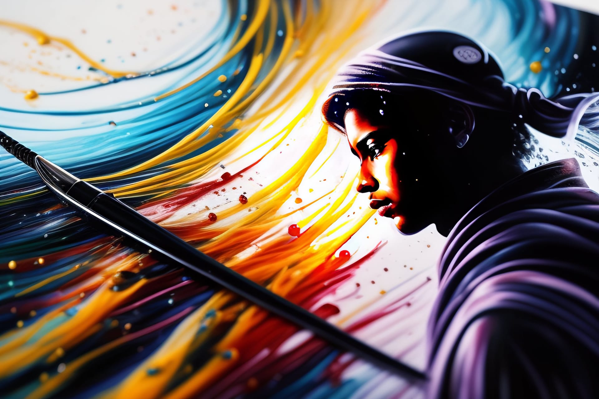 Brushes Unleashed: The Great Artistic Escape