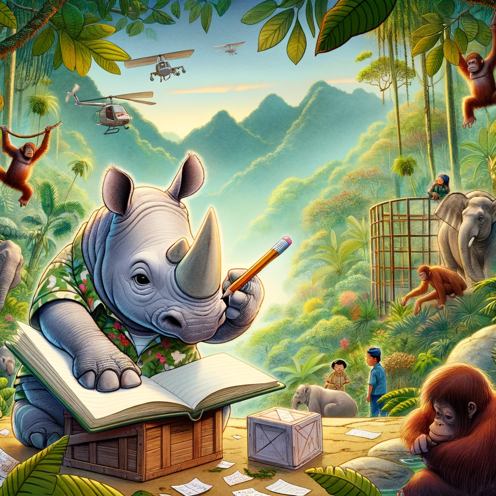 Travel Writing Diary of a Rhino