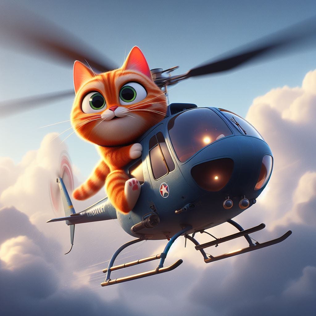 The Helicopter Cats