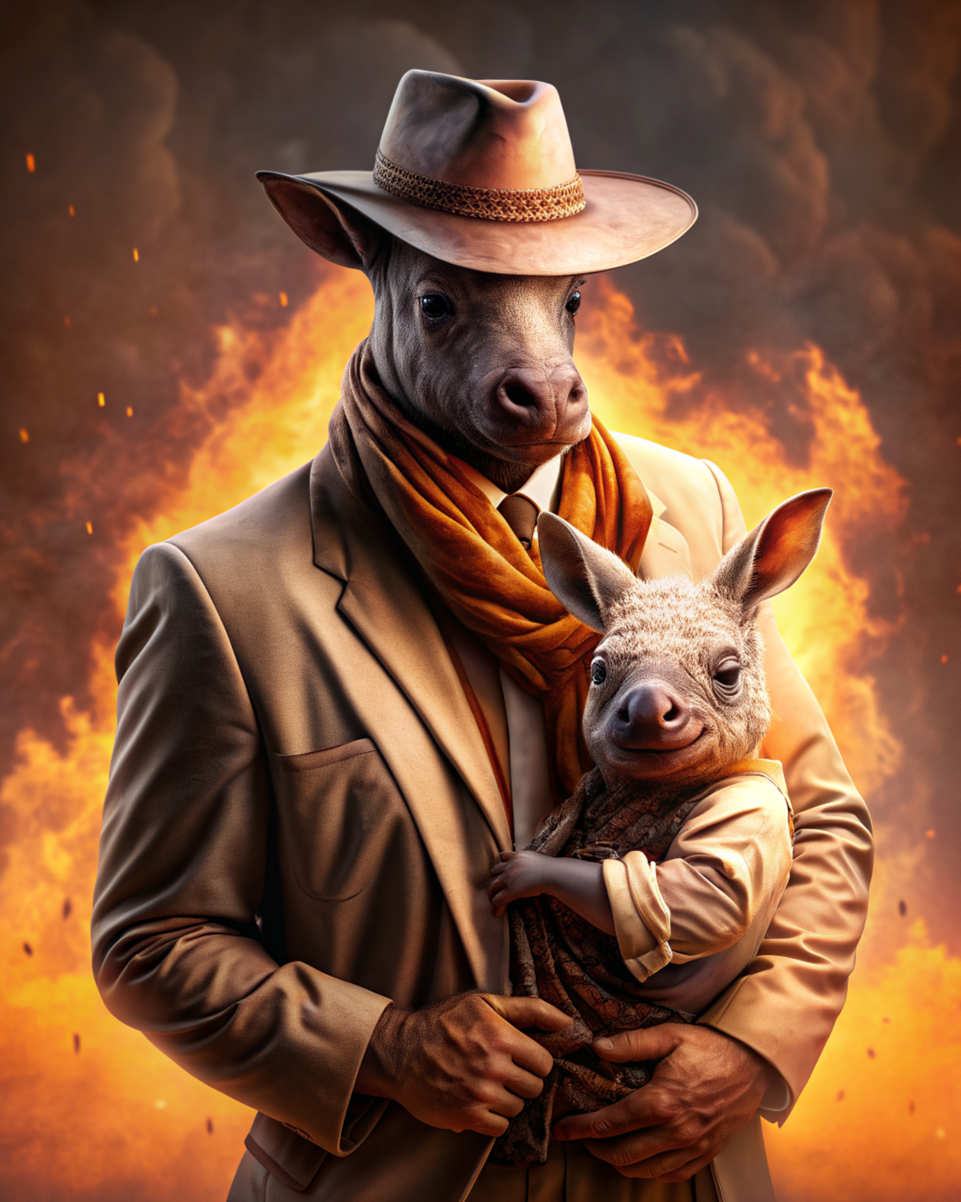 The Rhino Man and the Detective: A Peculiar Case