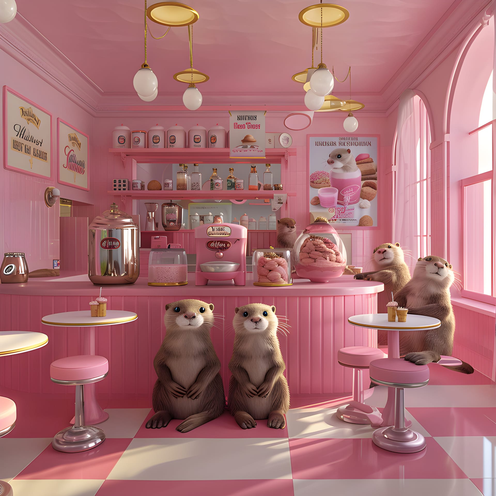 Otters' Sweet Treats