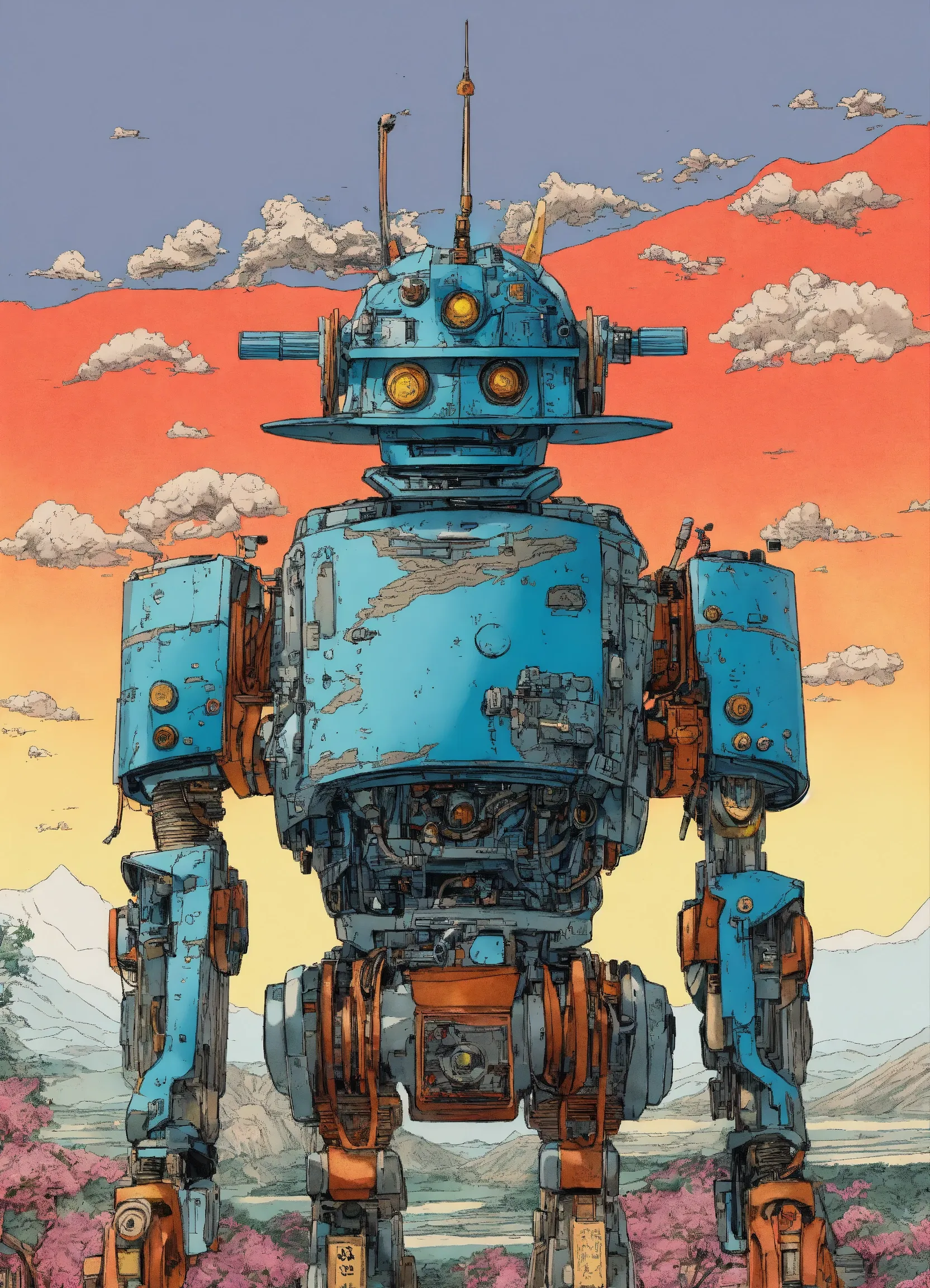 Raining Robots from the Sky