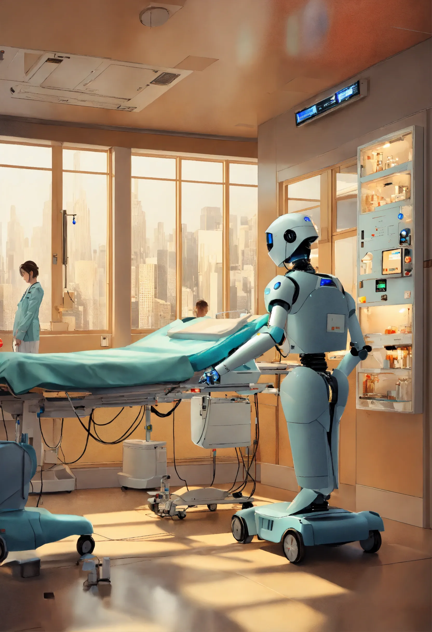 Emotionally Intelligent Robots: Imagine a society where robots possess advanced emotional intelligence