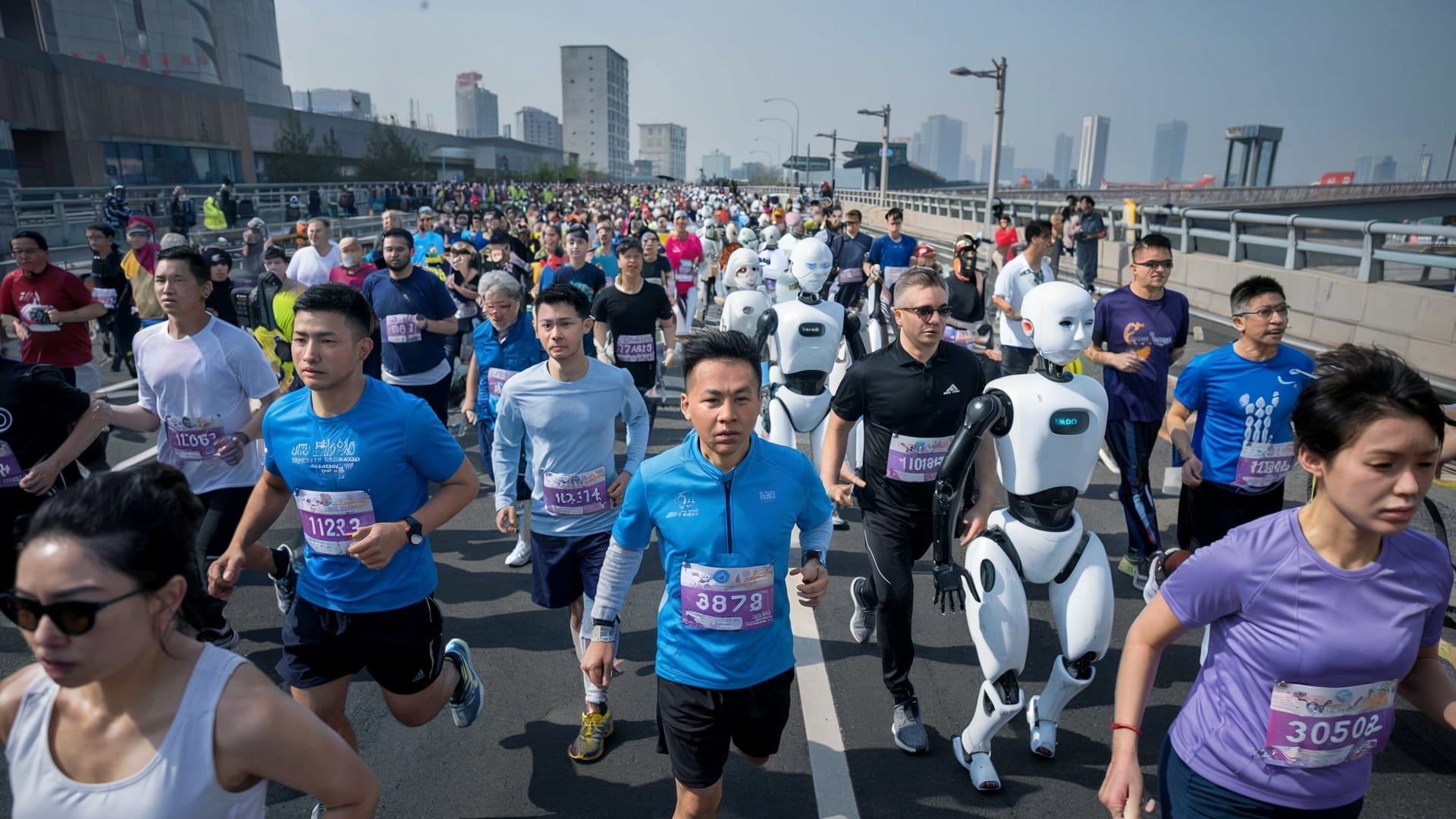 China to Host Groundbreaking Human-Robot Marathon with 12,000 Participants