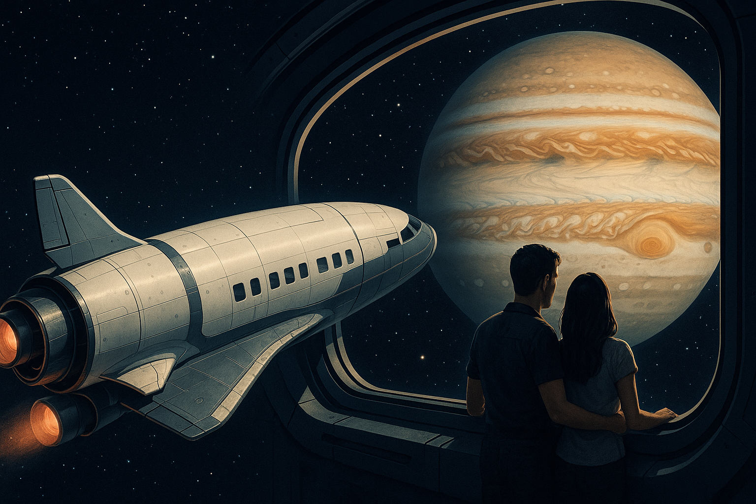 The Dawn of Space Tourism: A Luxury Experience for the Wealthy in 2090