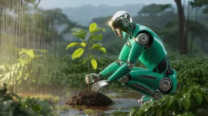 Brazil Appoints AI Robots that plant 1800 Trees Per hour to Rebuild the Amazon post feature image